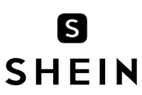 the shein logo on a white background